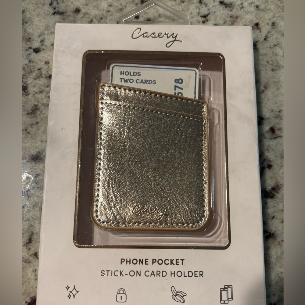 Casery Phone Pocket Stick on Card Holder